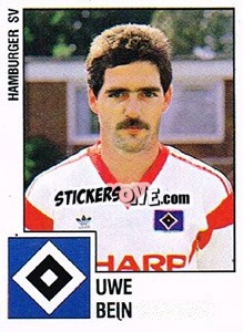 Cromo Uwe Bein - German Football Bundesliga 1987-1988 n. 90 - Panini