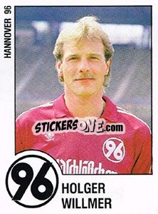 Sticker Holger Willner - German Football Bundesliga 1987-1988 n. 99 - Panini
