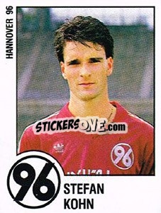 Sticker Stefan Kohn - German Football Bundesliga 1987-1988 n. 106 - Panini