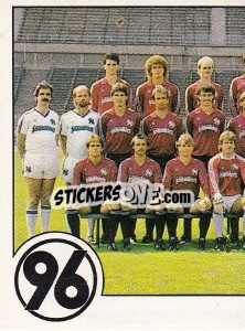 Figurina Team - German Football Bundesliga 1987-1988 n. 109 - Panini