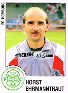 Figurina Horst Ehrmanntraut - German Football Bundesliga 1987-1988 n. 113 - Panini