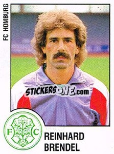 Cromo Reinhard Brendel - German Football Bundesliga 1987-1988 n. 114 - Panini