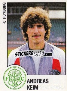Figurina Andreas Keim - German Football Bundesliga 1987-1988 n. 116 - Panini