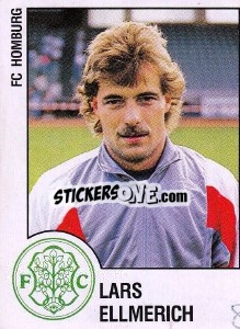Sticker Lars Ellmerich - German Football Bundesliga 1987-1988 n. 118 - Panini