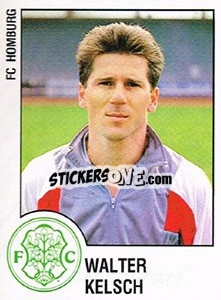 Sticker Walter Kelsch - German Football Bundesliga 1987-1988 n. 119 - Panini