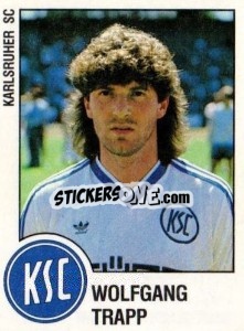 Sticker Wolfgang Trapp - German Football Bundesliga 1987-1988 n. 152 - Panini