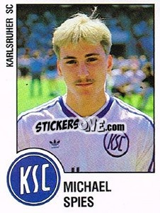 Cromo Michael Spies - German Football Bundesliga 1987-1988 n. 158 - Panini