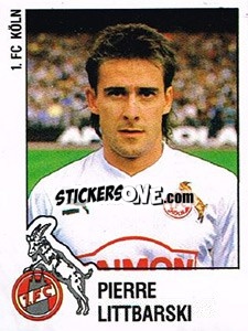 Sticker Pierre Littbarski - German Football Bundesliga 1987-1988 n. 167 - Panini