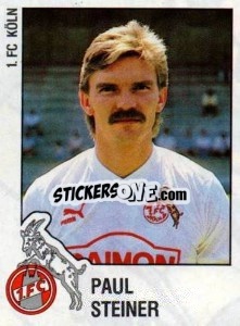 Cromo Paul Steiner - German Football Bundesliga 1987-1988 n. 170 - Panini