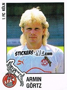 Sticker Armin Gortz - German Football Bundesliga 1987-1988 n. 174 - Panini