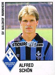 Figurina Alfred Schon - German Football Bundesliga 1987-1988 n. 207 - Panini