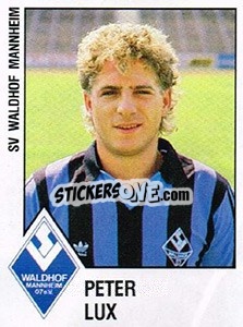 Sticker Peter Luz - German Football Bundesliga 1987-1988 n. 210 - Panini