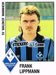 Sticker Frank Lippmann - German Football Bundesliga 1987-1988 n. 216 - Panini