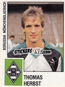 Figurina Thomas Herbst - German Football Bundesliga 1987-1988 n. 224 - Panini