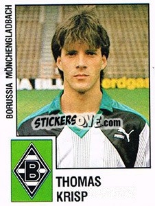 Figurina Thomas Krisp - German Football Bundesliga 1987-1988 n. 226 - Panini