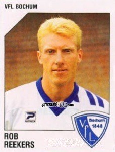 Sticker Rob Reekers - German Football Bundesliga 1992-1993 n. 7 - Panini