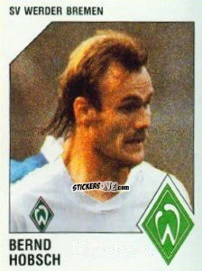 Figurina Bernd Hobsch - German Football Bundesliga 1992-1993 n. 28 - Panini