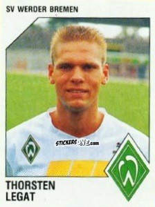 Cromo Thorsten Legat - German Football Bundesliga 1992-1993 n. 29 - Panini