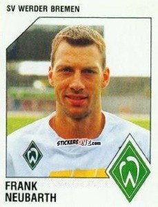 Figurina Frank Neubarth - German Football Bundesliga 1992-1993 n. 35 - Panini