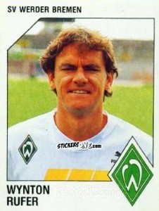 Cromo Wynton Rufer - German Football Bundesliga 1992-1993 n. 38 - Panini