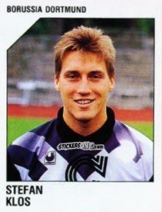 Cromo Stefan Klos - German Football Bundesliga 1992-1993 n. 42 - Panini