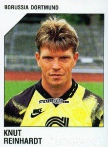 Sticker Knut Reinhardt - German Football Bundesliga 1992-1993 n. 46 - Panini
