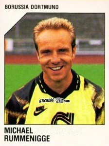 Cromo Michael Rummenigge - German Football Bundesliga 1992-1993 n. 51 - Panini