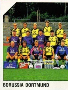 Cromo Mannschaft - German Football Bundesliga 1992-1993 n. 58 - Panini
