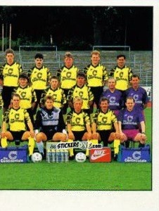 Cromo Mannschaft - German Football Bundesliga 1992-1993 n. 59 - Panini