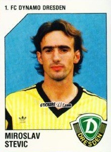 Sticker Miroslav Stevic - German Football Bundesliga 1992-1993 n. 67 - Panini