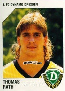 Sticker Thomas Rath - German Football Bundesliga 1992-1993 n. 74 - Panini