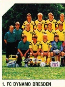 Cromo Mannschaft - German Football Bundesliga 1992-1993 n. 77 - Panini