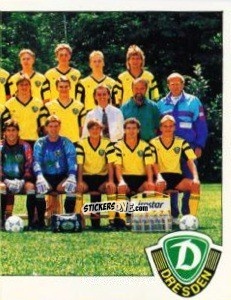Cromo Mannschaft - German Football Bundesliga 1992-1993 n. 78 - Panini