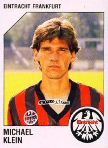 Sticker Michael Klein - German Football Bundesliga 1992-1993 n. 84 - Panini