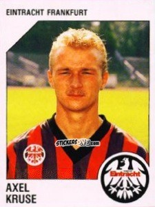Sticker Axel Kruse - German Football Bundesliga 1992-1993 n. 94 - Panini