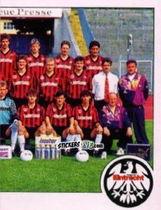 Sticker Mannschaft - German Football Bundesliga 1992-1993 n. 97 - Panini