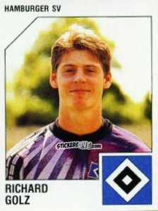 Cromo Richard Golz - German Football Bundesliga 1992-1993 n. 98 - Panini
