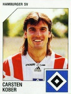 Figurina Carsten Kober - German Football Bundesliga 1992-1993 n. 100 - Panini