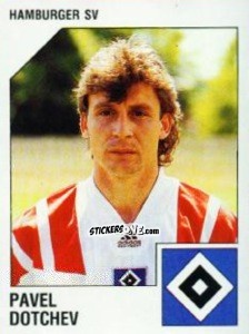Figurina Pavel Dotchev - German Football Bundesliga 1992-1993 n. 102 - Panini