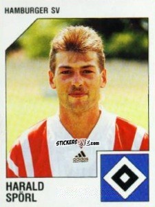 Figurina Harald Spörl - German Football Bundesliga 1992-1993 n. 103 - Panini