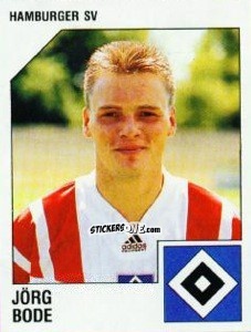 Cromo Jörg Bode - German Football Bundesliga 1992-1993 n. 104 - Panini