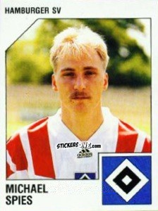 Figurina Michale Spies - German Football Bundesliga 1992-1993 n. 107 - Panini