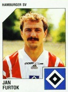 Cromo Jan Furtok - German Football Bundesliga 1992-1993 n. 113 - Panini