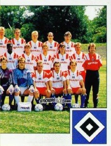 Figurina Mannschaft - German Football Bundesliga 1992-1993 n. 116 - Panini