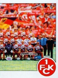 Figurina Mannschaft - German Football Bundesliga 1992-1993 n. 135 - Panini