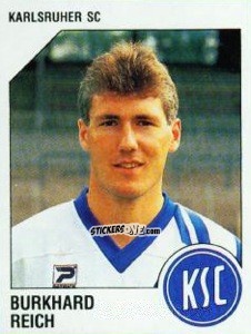 Cromo Burkhard Reich - German Football Bundesliga 1992-1993 n. 141 - Panini
