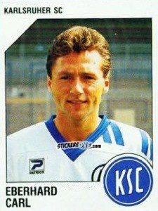 Cromo Eberhard Carl - German Football Bundesliga 1992-1993 n. 151 - Panini