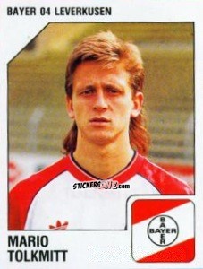 Cromo Marko Tolkmitt - German Football Bundesliga 1992-1993 n. 179 - Panini