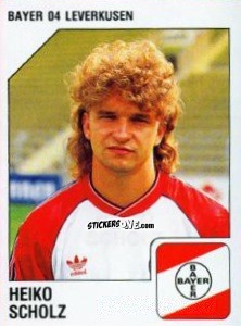 Cromo Heiko Scholz - German Football Bundesliga 1992-1993 n. 181 - Panini