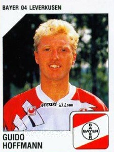 Sticker Guido Hoffmann - German Football Bundesliga 1992-1993 n. 183 - Panini